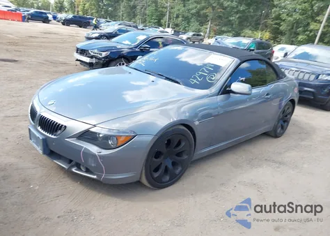 2007 BMW 650I z USA, uszkodzony, nr VIN WBAEK13587CN82481